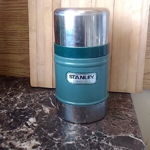Stanley Stainless-Trim Insulated Jar in Teal Green